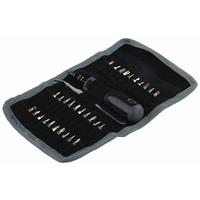 Bitset Mikrobitsatz 32-Tlg. Tasche Schnellwechsler - Silberfarben, KONVENTIONELL, Metall