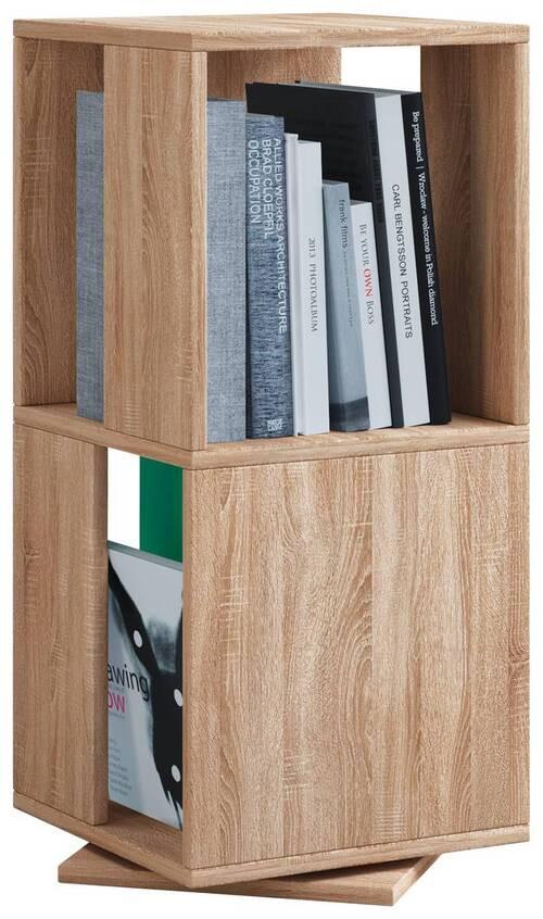 Standregal drehbar Stifta L B: 34 cm Sonoma Eiche Dekor - Sonoma Eiche, Basics, Holzwerkstoff (34/74/34cm) - MID.YOU