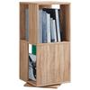 Standregal Drehbar Stifta L B: 34 Cm Sonoma Eiche Dekor - Sonoma Eiche, Basics, Holzwerkstoff (34/74/34cm) - MID.YOU