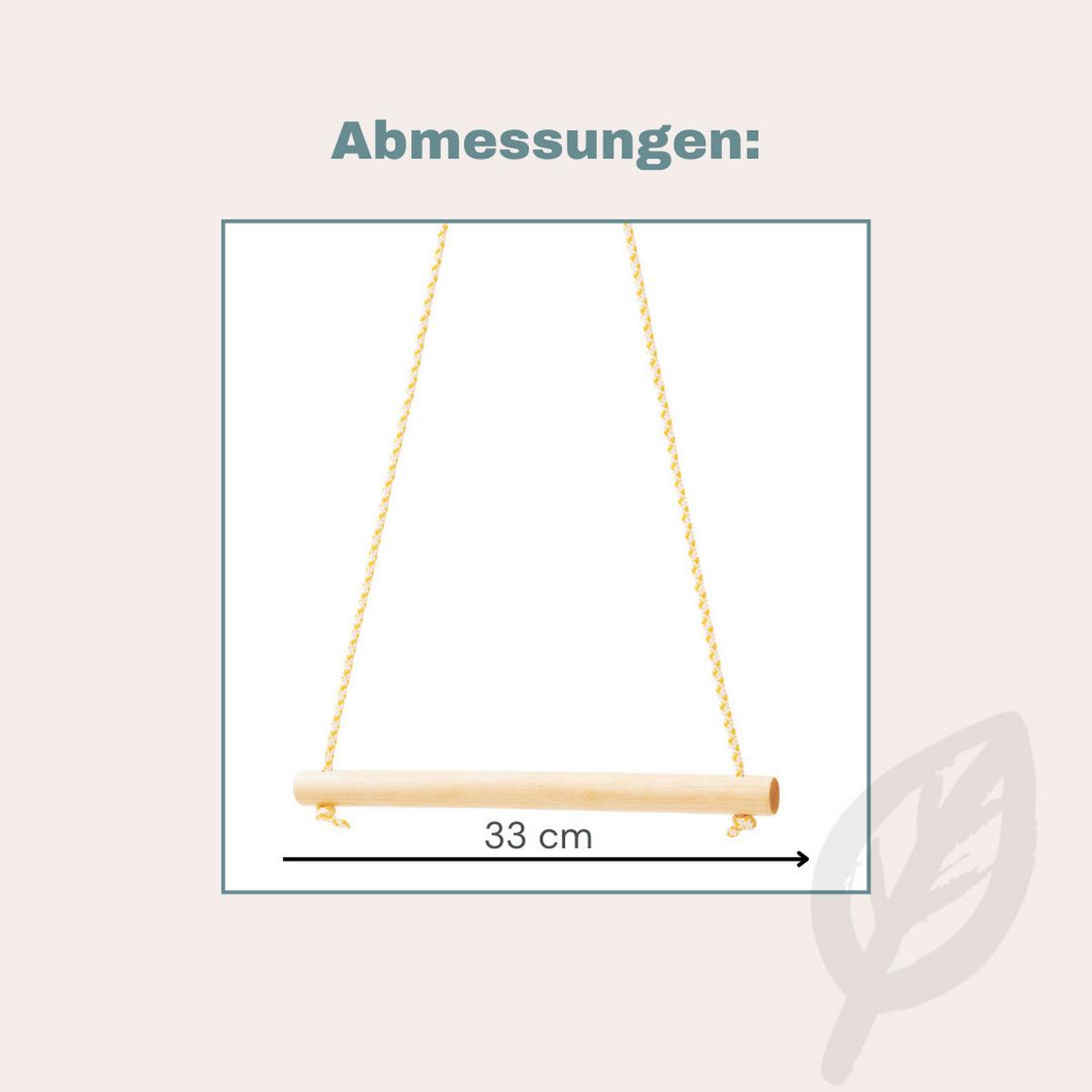 Tapez natur Länge ca. 33 cm - Birkefarben, Basics, Holz (33cm)
