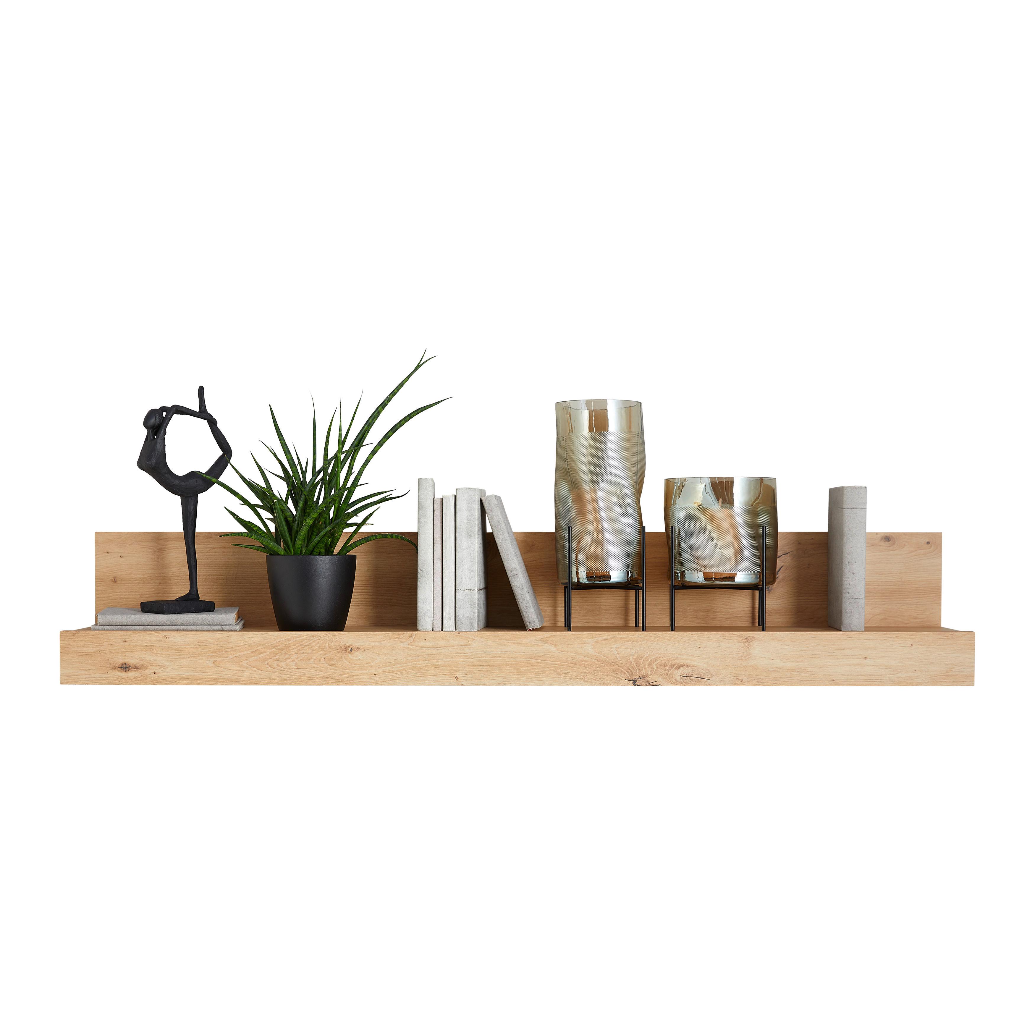 Falipolc Canberra - Modern, faalapú anyag (120/20,2/20cm)