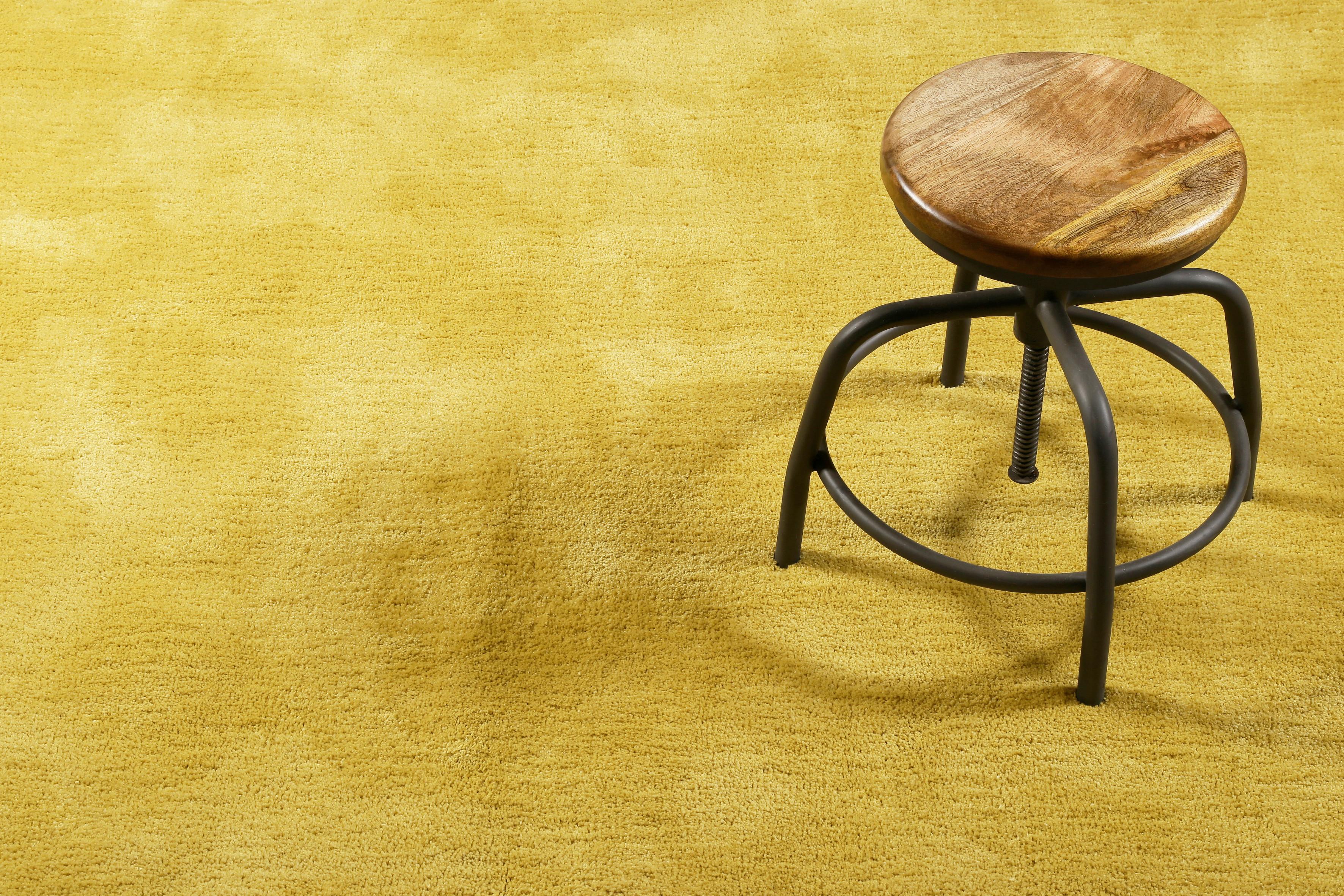 Hochflorteppich Relaxx Gelb 130x190 cm - Gelb, KONVENTIONELL, Textil (130/190cm) - Esprit