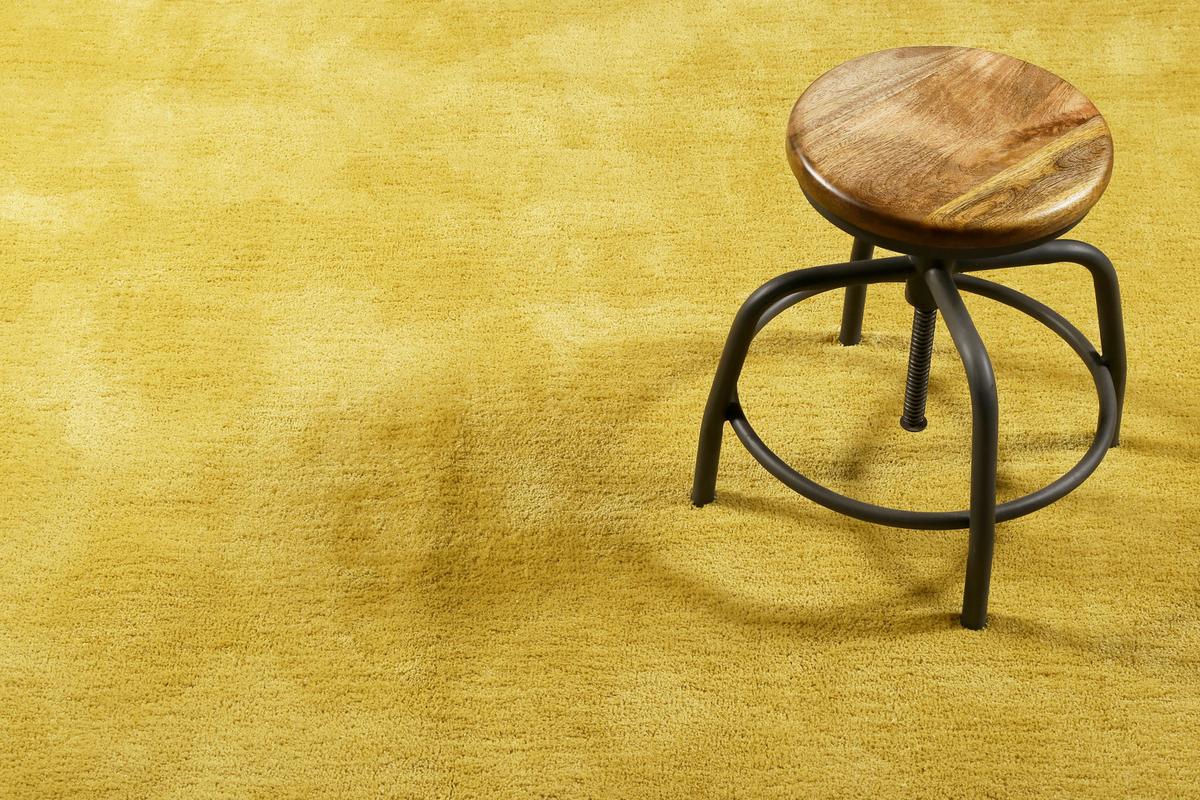 Hochflorteppich Relaxx Gelb 130x190 Cm - Gelb, KONVENTIONELL, Textil (130/190cm) - Esprit