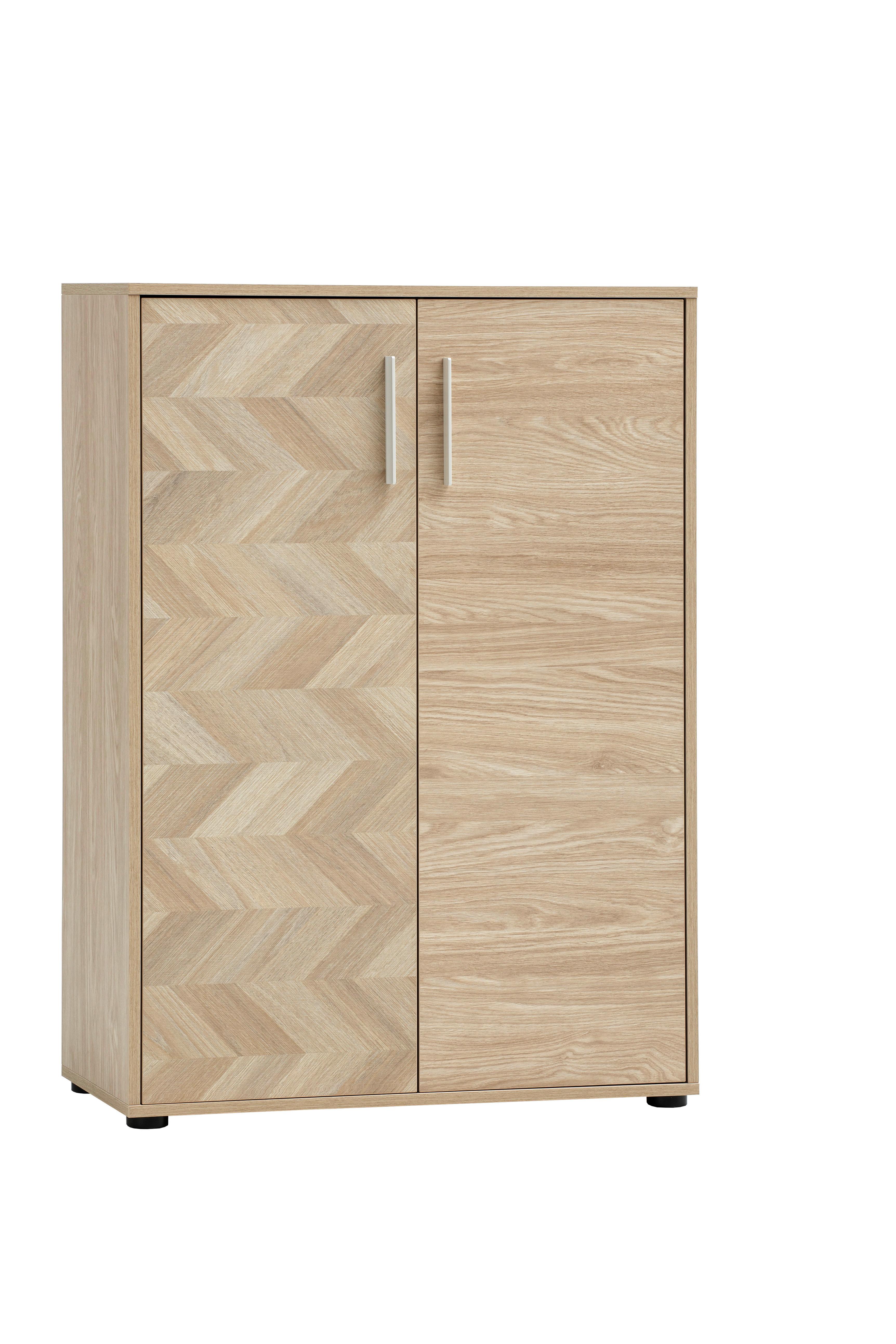 Aktenschrank Arezzo Eichefarben B: 80,1cm - Eichefarben, MODERN, Holzwerkstoff (80,1/113,4/38,2cm) - MID.YOU