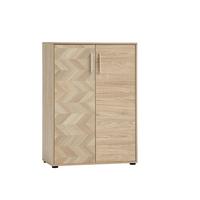 Aktenschrank Arezzo Eichefarben B: 80,1cm - Eichefarben, MODERN, Holzwerkstoff (80,1/113,4/38,2cm) - MID.YOU