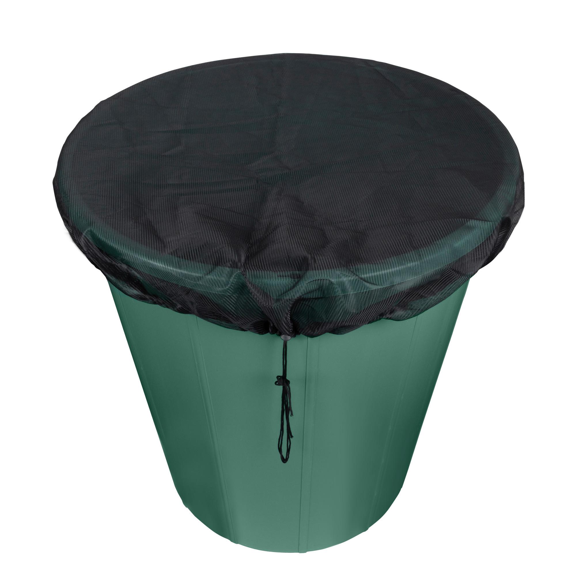 REGENTONNE 07888 REGENTONNEN-NETZ - Schwarz, Basics, Kunststoff (95cm) - Windhager