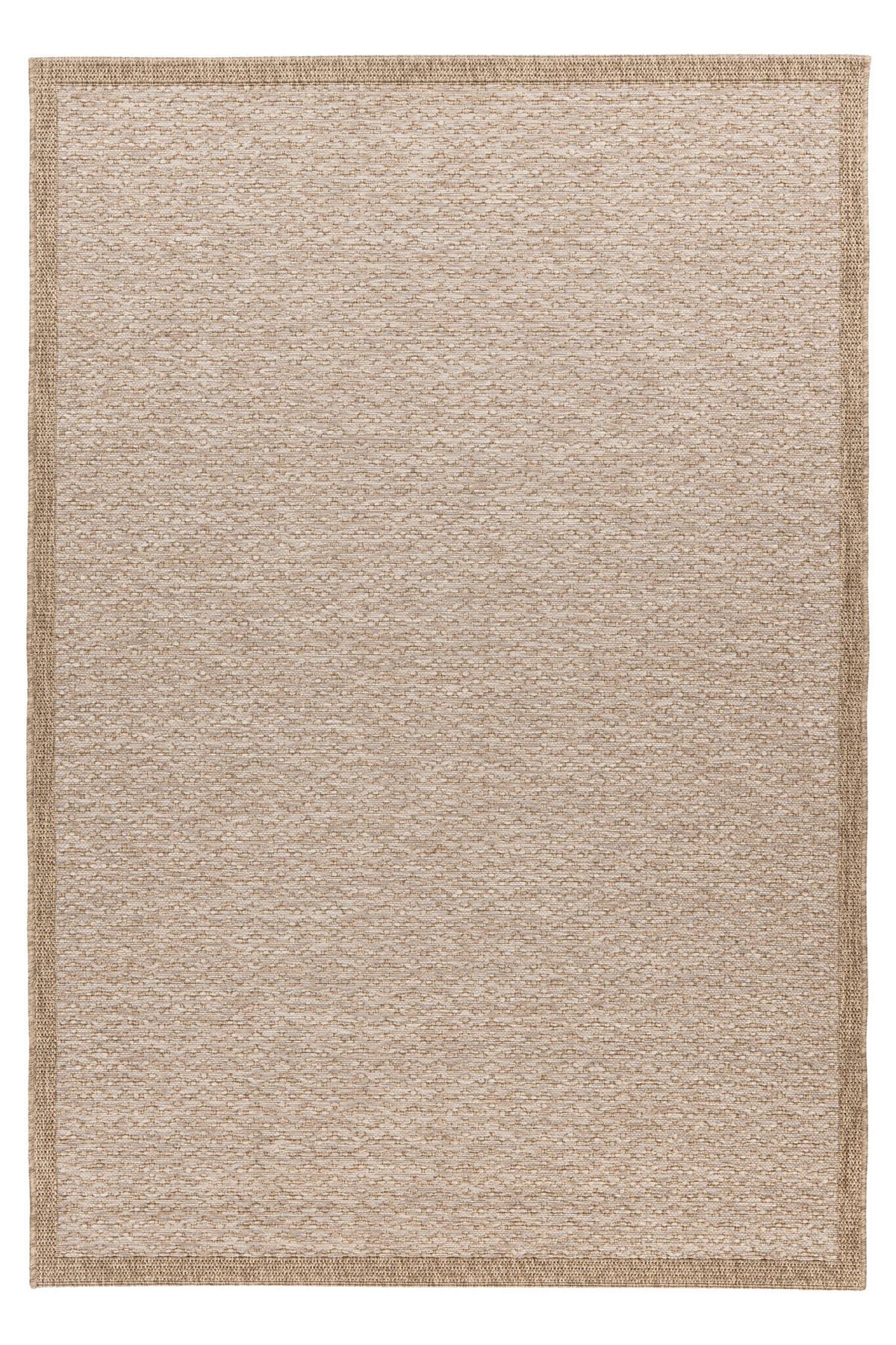 Flachwebteppich My Oslo 708 - Taupe, Design, Textil (80/150cm) - Obsession