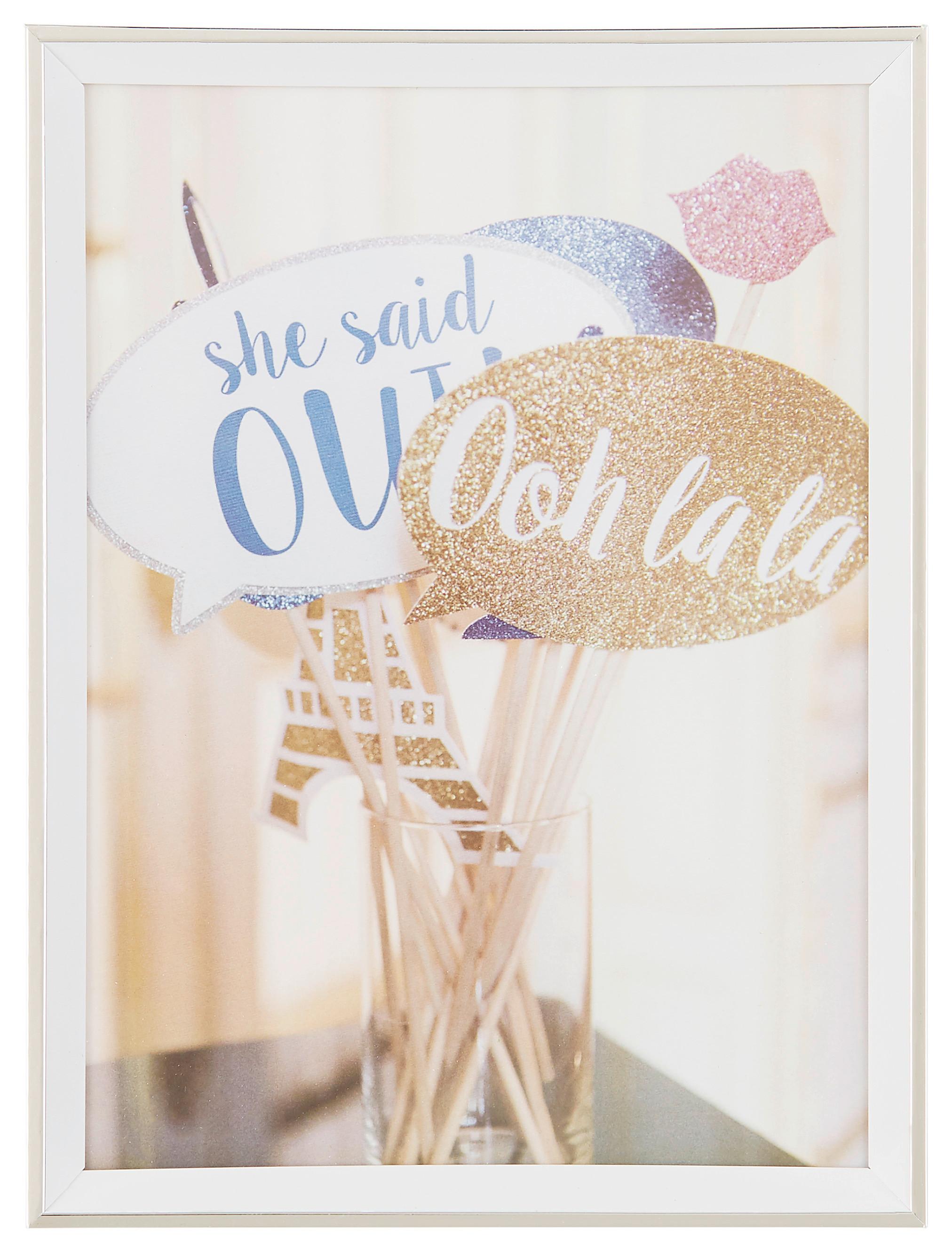 RÁM NA OBRAZY MARA - barvy stříbra, plast (15/20cm) - Mömax