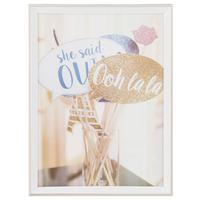 RÁM NA OBRAZY MARA - barvy stříbra, plast (15/20cm) - Mömax