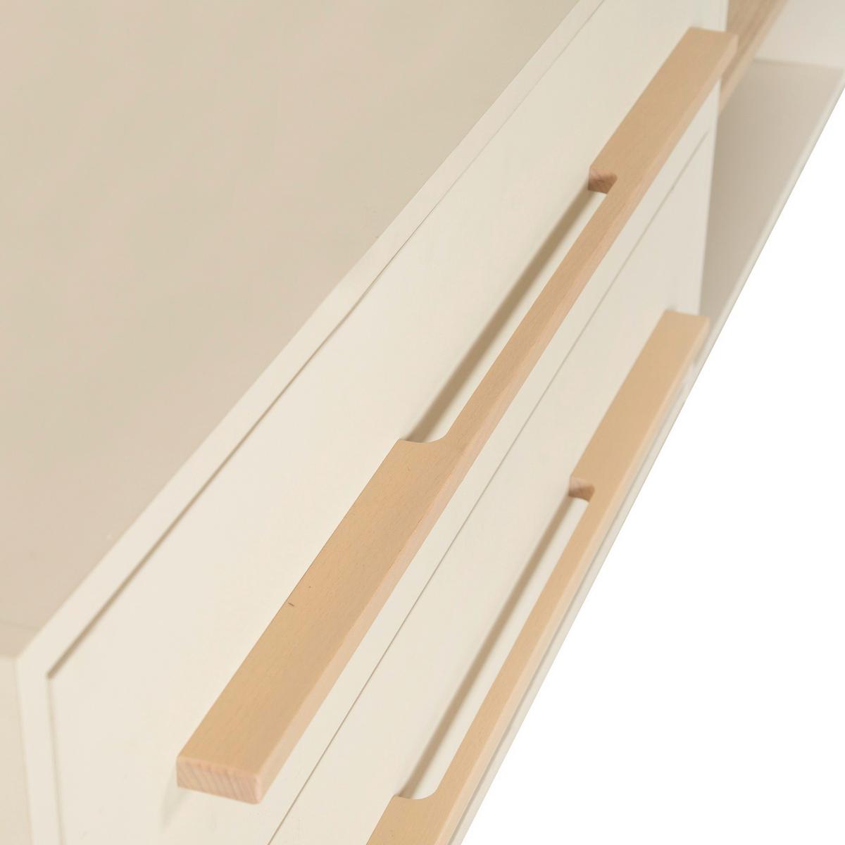 Bett Flexi Grow Captain Kashmir, Lf 90x200 Cm - Kaschmir, KONVENTIONELL, Holz/Holzwerkstoff (90/200cm) - Roba