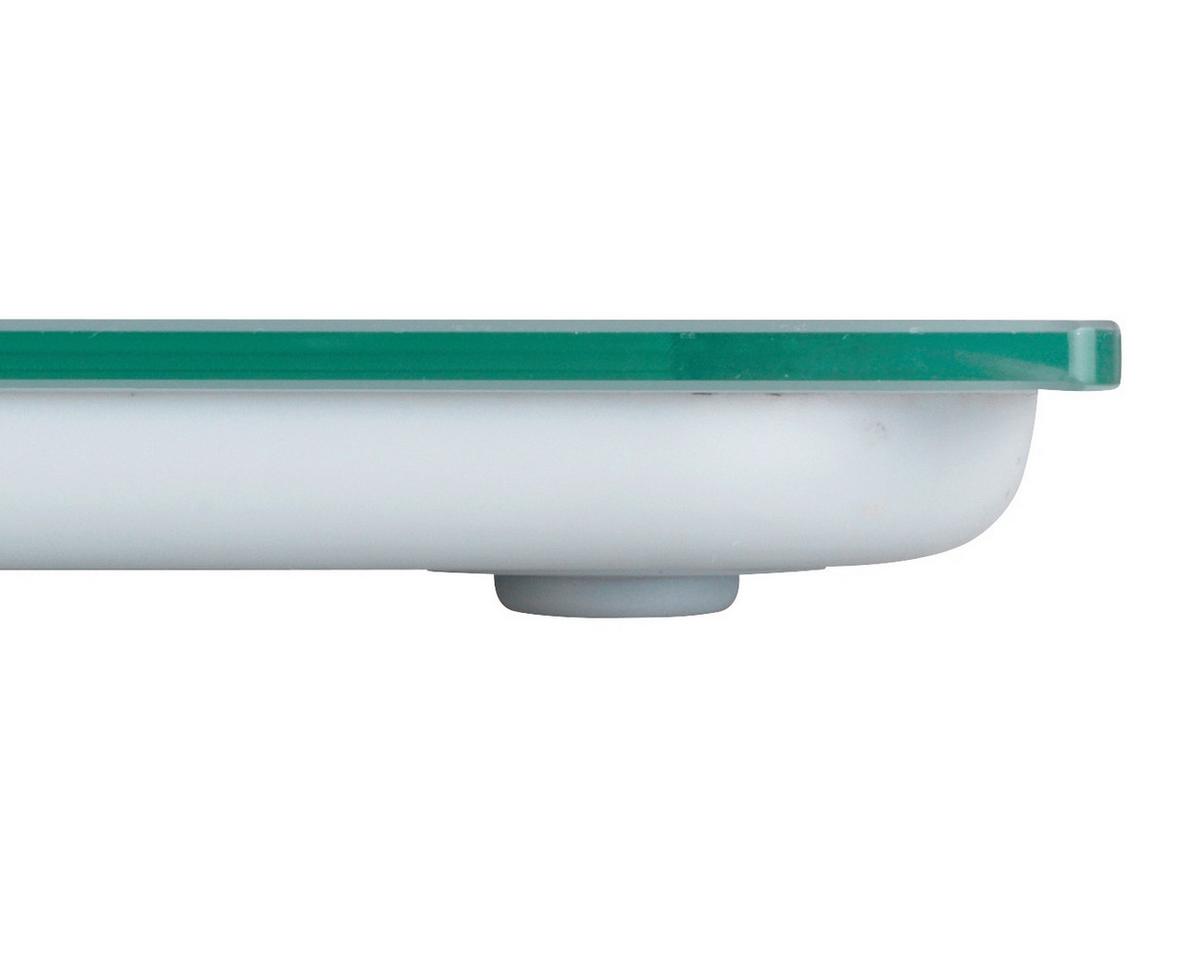 Personenwaage Digital Wenko Bis 150 Kg - Grau, KONVENTIONELL, Glas/Kunststoff (30/2,1/30cm) - Wenko