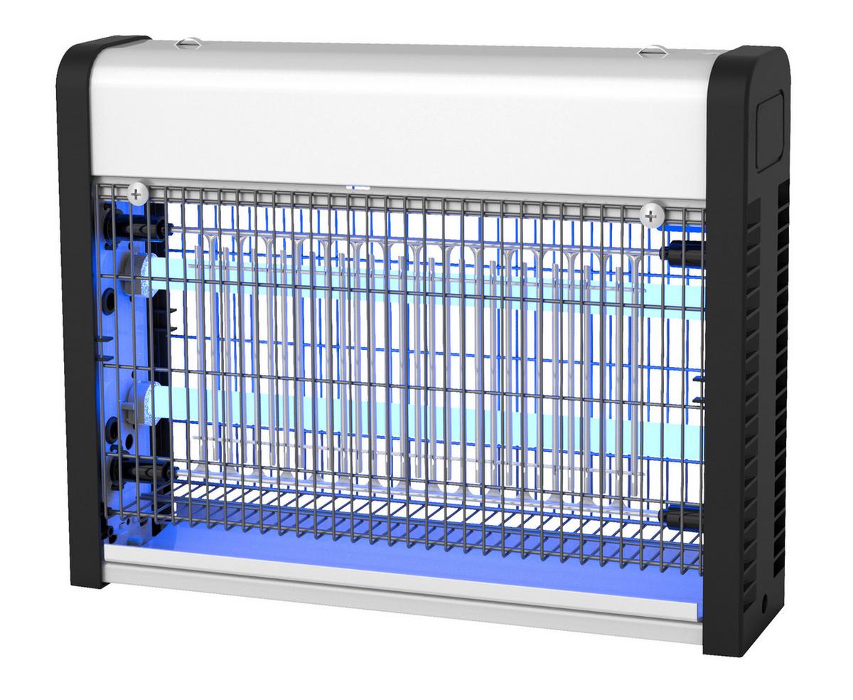 Moskitofalle Insektenvernichter 16 Watt - Schwarz/Alufarben, Basics, Kunststoff/Metall (39/26,8/7,5cm)