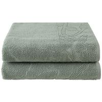 Duschtuchset Lucia 2er Pack - Mintgrün, ROMANTIK / LANDHAUS, Textil (70/130cm) - James Wood