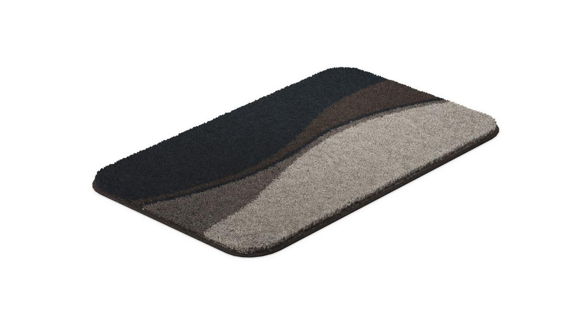 Badematte Flash - Braun, Basics, Textil (60/90cm) - Grund