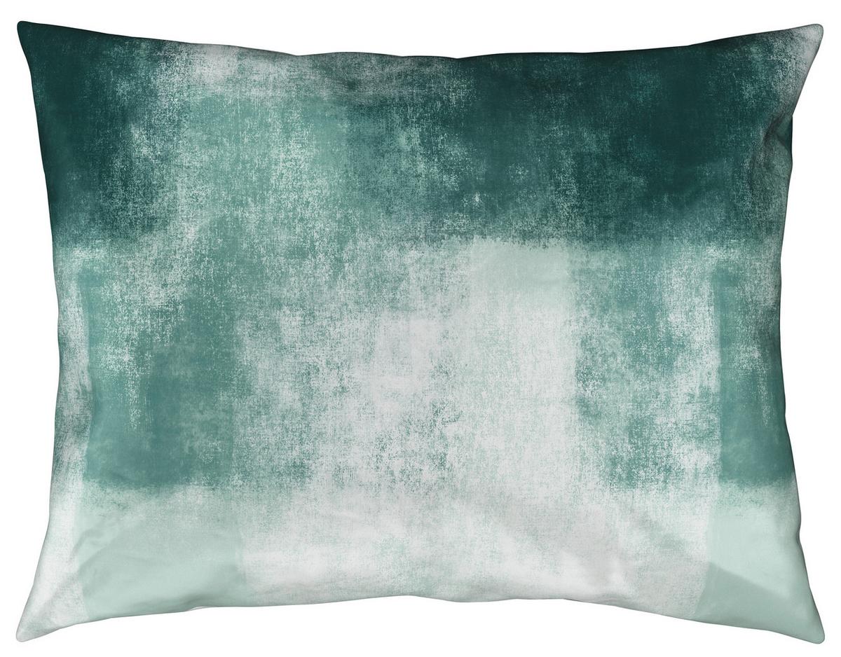 Satin Bettwäsche 140x200 Cm Nikoletta Baumwolle Grün - Grün, ROMANTIK / LANDHAUS, Textil (140/200cm) - James Wood