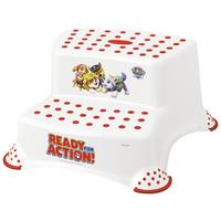 Tritthocker Igor Paw Patrol H: 21 cm Anti-Rutsch-Funktion - Rot/Weiß, Kunststoff (40/37/21cm)