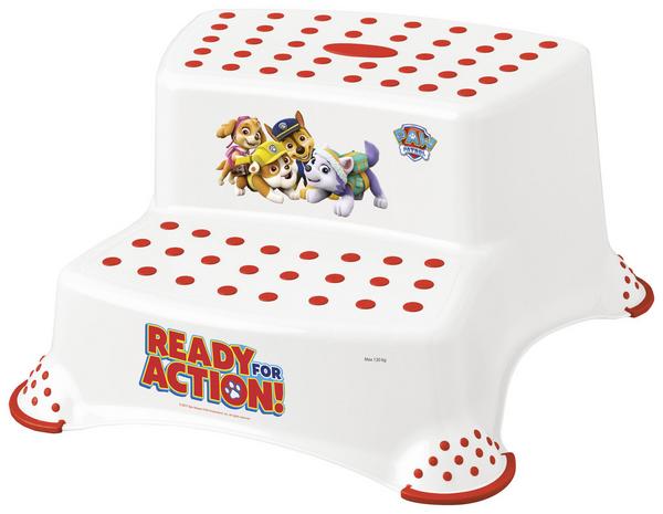 Badezimmer-Tritthocker mit zwei Stufen