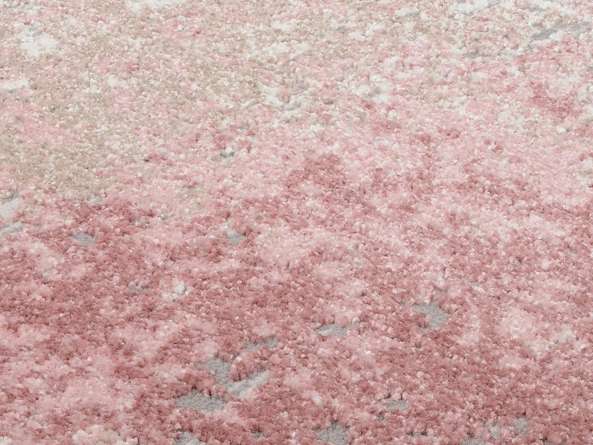 Webteppich Saint Creme/Rosa 133x190 cm - Creme/Rosa, Design, Textil (133/190cm) - Novel