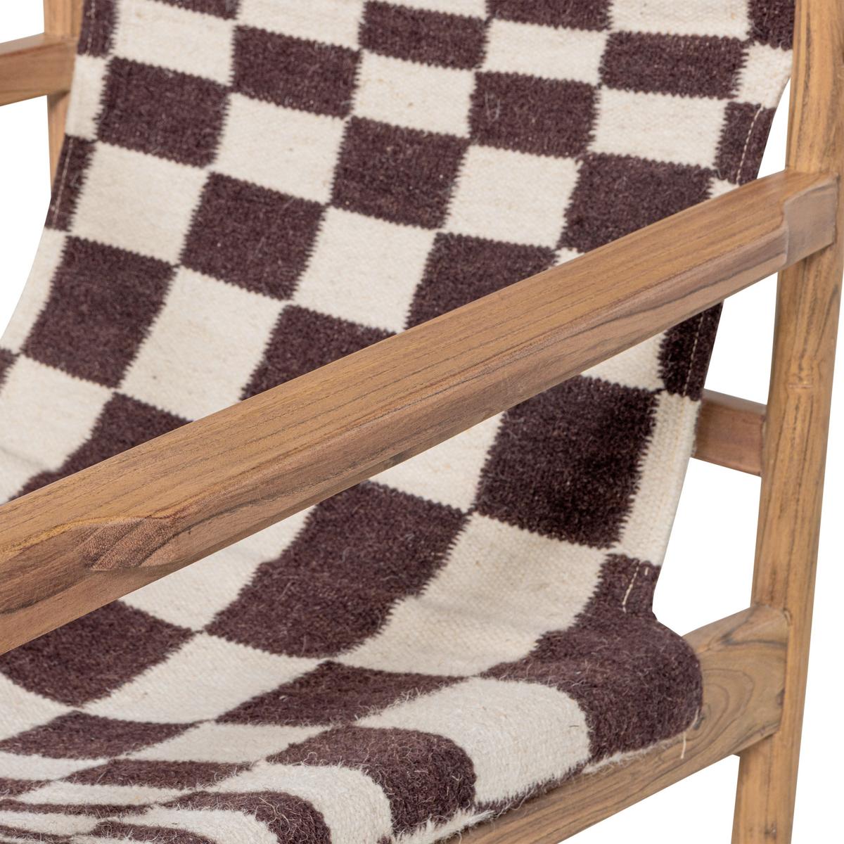 SESSEL Zano Braun/Naturfarben B: 73cm - Braun/Naturfarben, MODERN, Holz/Textil (73/76/67cm) - Livetastic
