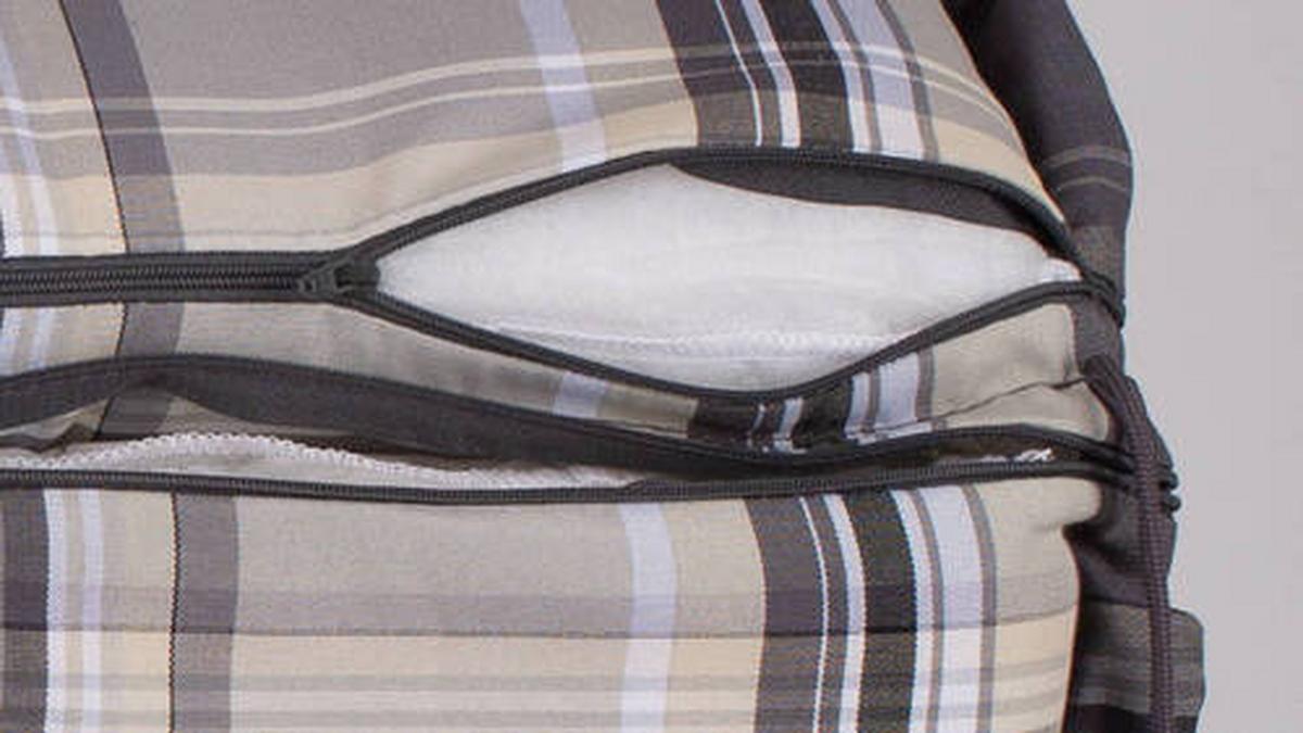 Hochlehner Auflage Atika 120x52x8cm Beige - Beige, Basics, Textil (120/52/8cm) - Gardenson