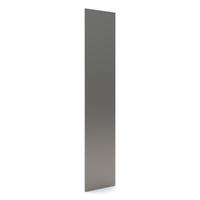DVEŘE UNIT - barvy hliníku, Moderní, kompozitní dřevo/plast (45,3/202,6/1,8cm) - Ondega