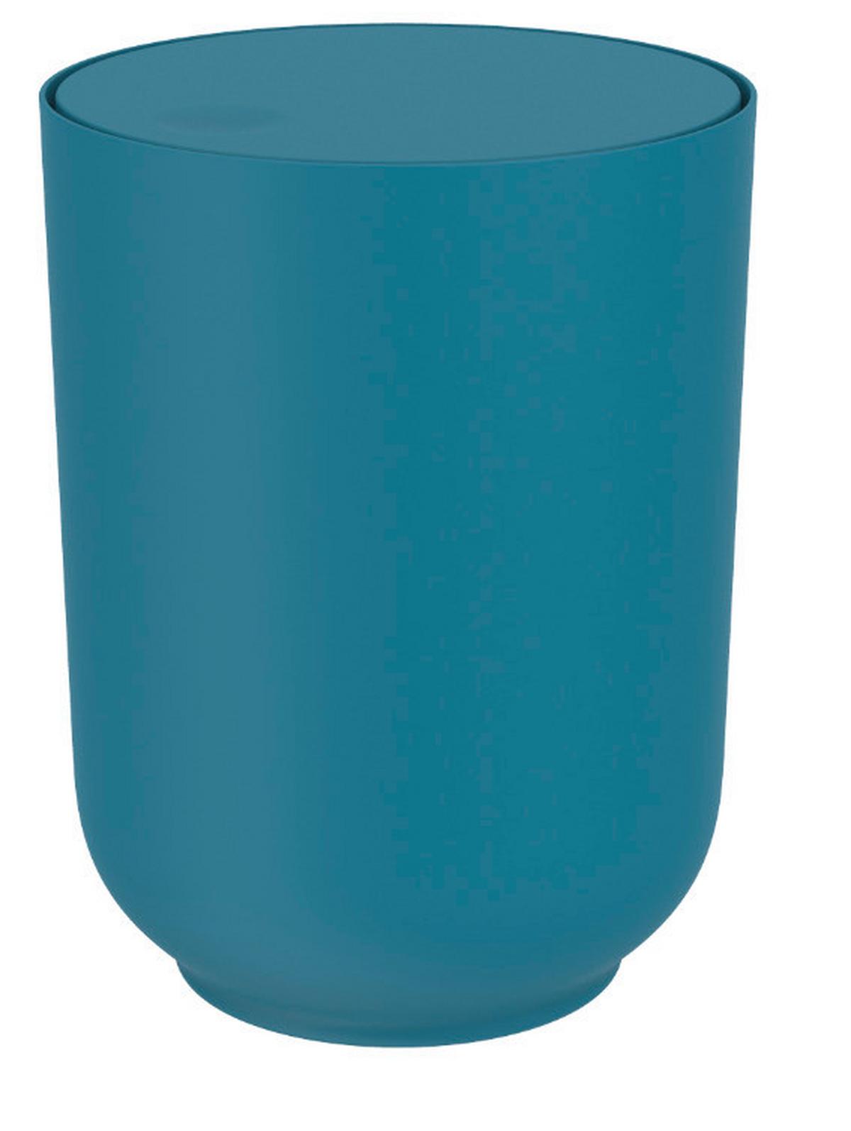 KOZMETICKÝ KÔŠ Hug, 19,05/25,4cm, petrolejová - modrá, Modern, plast (19,05/25,4cm) - Premium Living