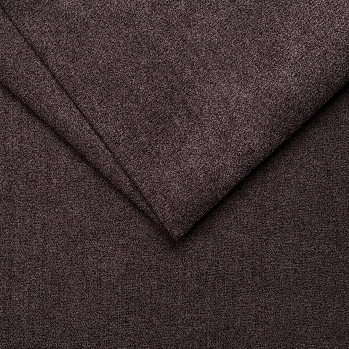 Ecksofa Lapis Dunkelbraun S: 217/255 Cm - Dunkelbraun/Schwarz, KONVENTIONELL, Textil (217/255cm) - MID.YOU