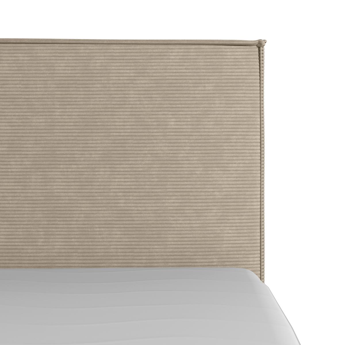 Boxspringbett Mit Bettkasten Algier 180x200 Cm Beige - Beige/Schwarz, MODERN, Karton/Holzwerkstoff (180/200cm) - MID.YOU