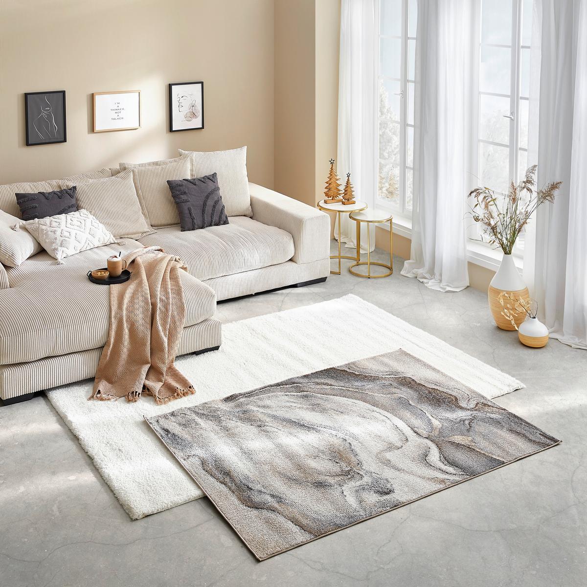 HOTOVÝ ZÁVĚS Bio-Luise, 2ks, 140/267cm - bílá, Natur, textil (140/267cm) - ecoTree