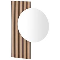 Wandspiegel Loft 800 Akustik - Eichefarben, Design, Glas/Holzwerkstoff (79,5/109/3cm) - MID.YOU