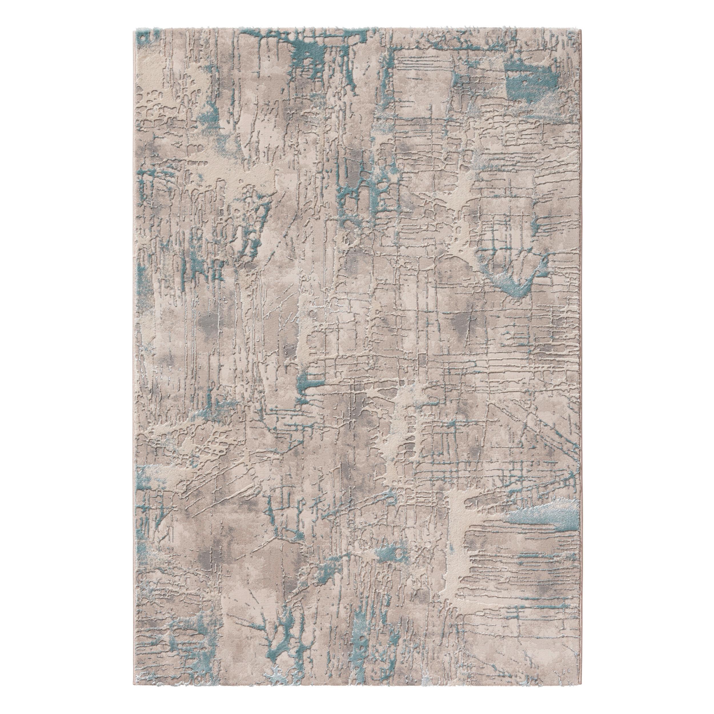 Webteppich Grau Amanda 200x290 cm - Grau, Design, Textil (200/290cm)
