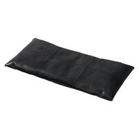 Bankauflage Lederkissen Schwarz B: 73 cm - Schwarz, Design, Leder (73/3/35cm) - MID.YOU