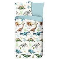 Kinderbettwäsche Dino Multicolor 135x200 cm - Multicolor, Design, Textil (135/200cm)