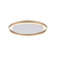 LED-Deckenleuchte 15391-60 Riuts - Messingfarben, Design, Kunststoff/Metall (39,3/39,3/5,3cm)