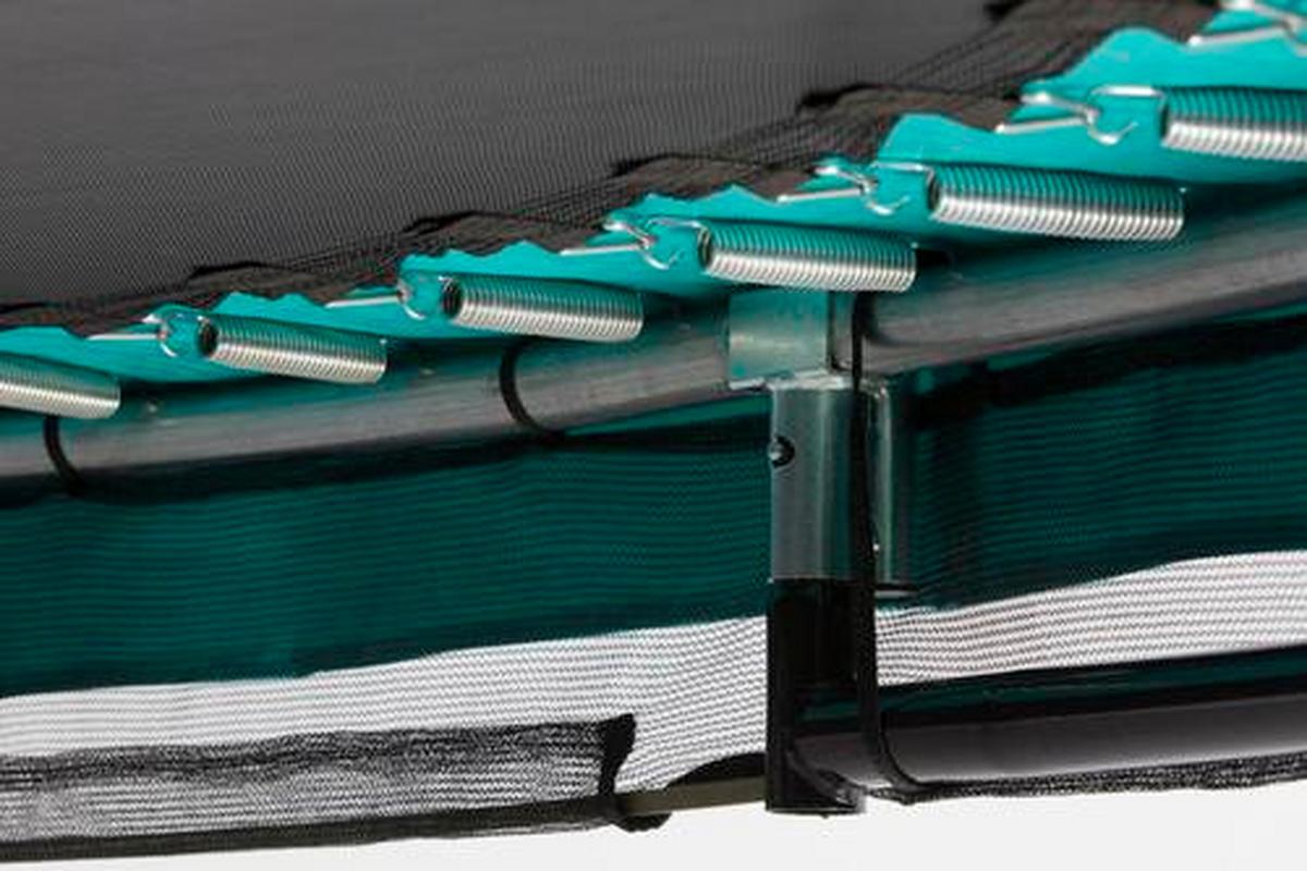 Trampolin 5396g - Grün, Basics, Metall (366cm) - Salta