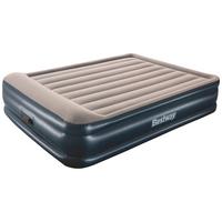 Luftbett Marianne 203x152x46 Cm Bis 300kg, Inkl. Pumpe - Blau/Grau, MODERN, Kunststoff (203/152/46cm) - Bestway