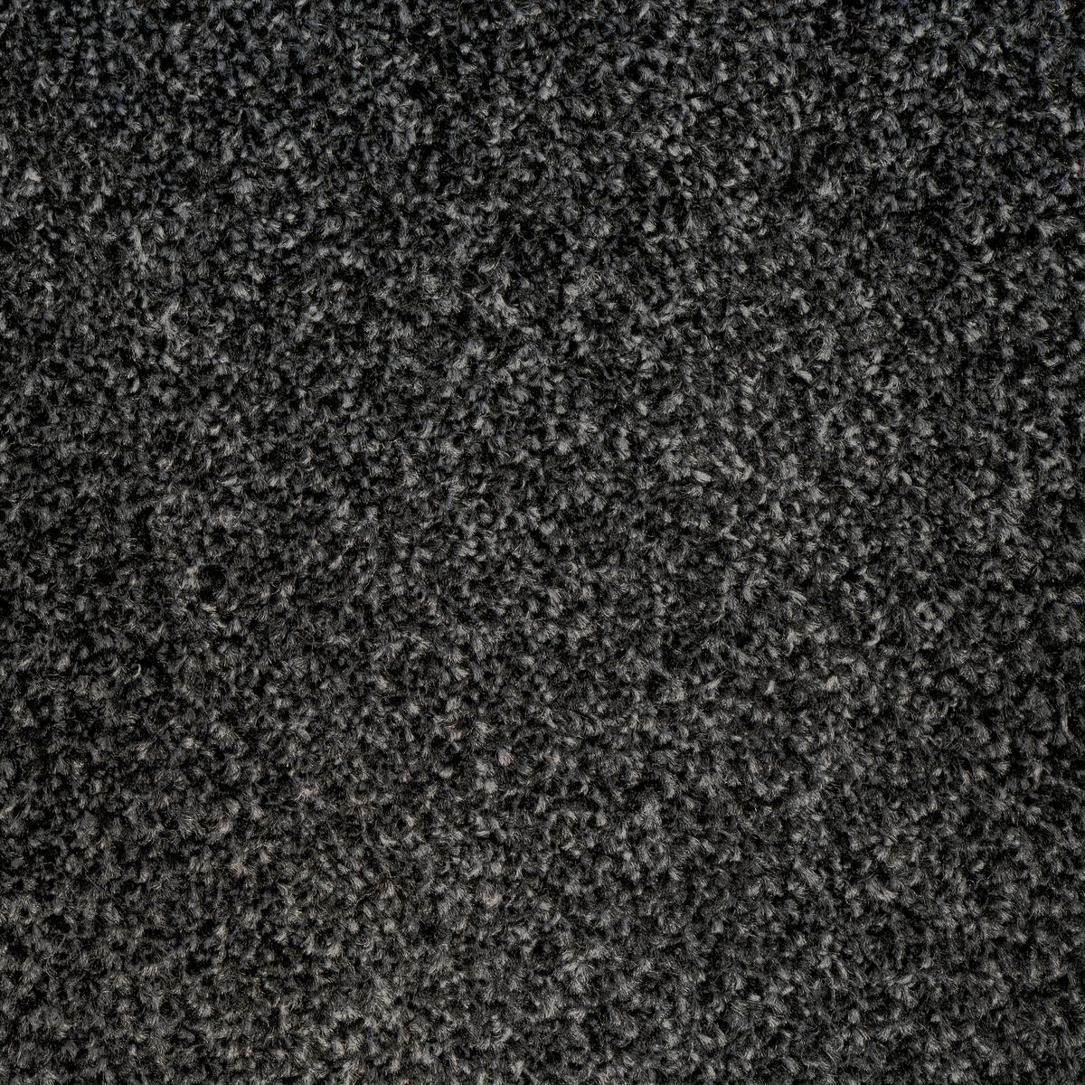 Teppichfliese Anthrazit Amalfi 50x50 cm Florhöhe 5 mm - Anthrazit, Basics, Textil (50/50cm)