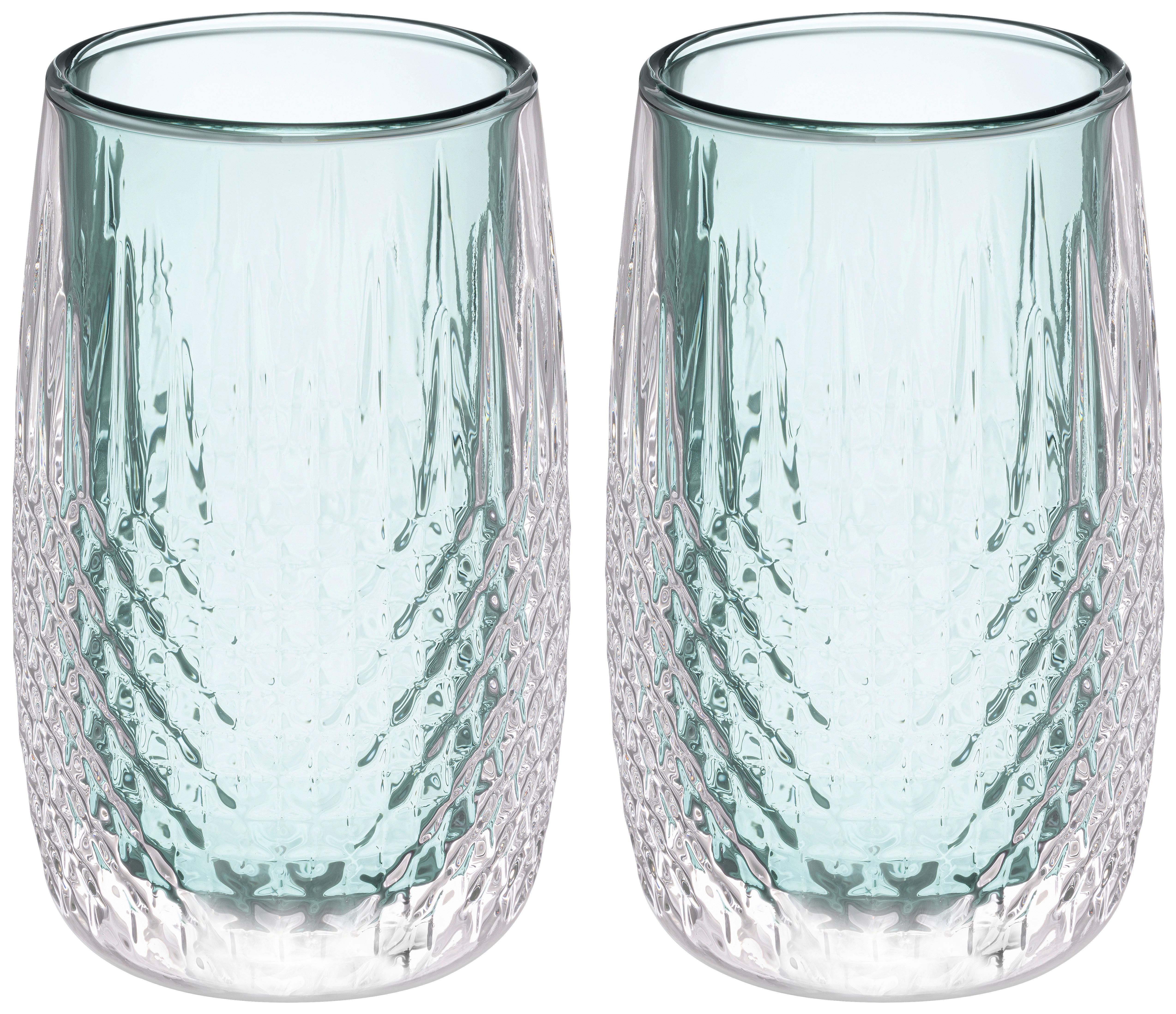 TEEGLAS Holly 350 ml - Smaragdgrün, LIFESTYLE, Glas (8/13,5cm) - Luca Bessoni