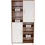Polc Box - Tölgyfa/Fehér, modern, Faalapú anyag (98/205/40cm) Polc Box - Tölgyfa/Fehér, modern, Faalapú anyag (98/205/40cm)