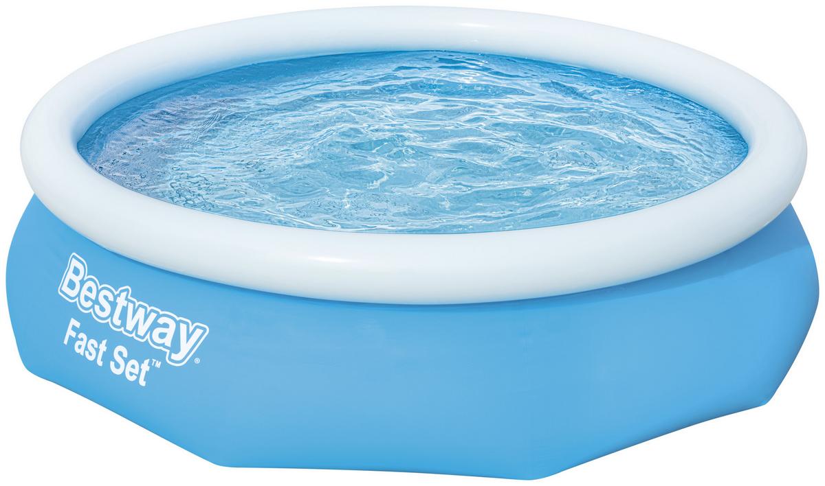 Schwimmbecken Rund Pascha mit Pumpe Ø 305 cm - Blau, Kunststoff (305/76cm) - Bestway