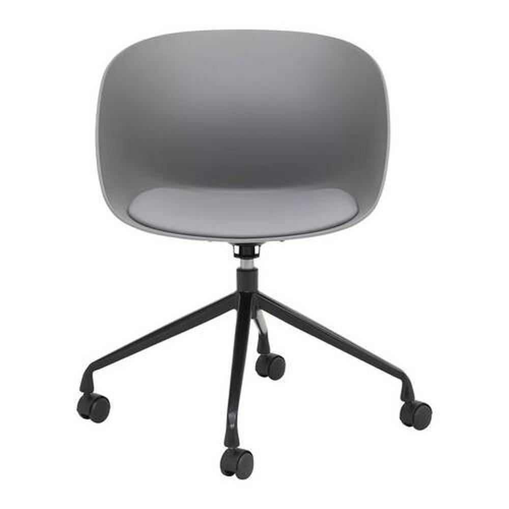 Otočná kancelárska stolička LIA sivá