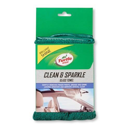 Szélvédő-/ablaktisztító Kendő Turtle Wax Clean & Sparkle - textil (0.07kg)