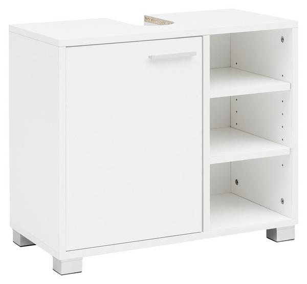 Waschbeckenunterschrank in Weiß fürs Badezimmer