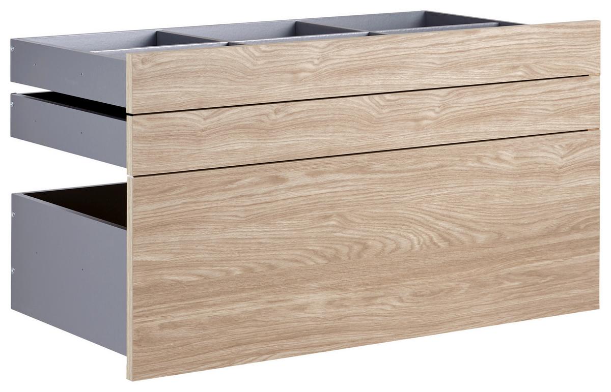 SADA ZÁSUVEK UNIT - Moderní, kompozitní dřevo (91/50,3/47cm) - Ondega