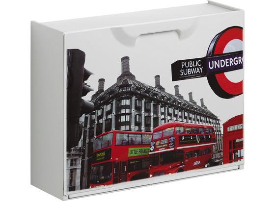Schuhkipper London 2 - Rot/Schwarz, MODERN, Kunststoff (51/40,1/17,3cm) Schuhkipper London 2 - Rot/Schwarz, MODERN, Kunststoff (51/40,1/17,3cm)