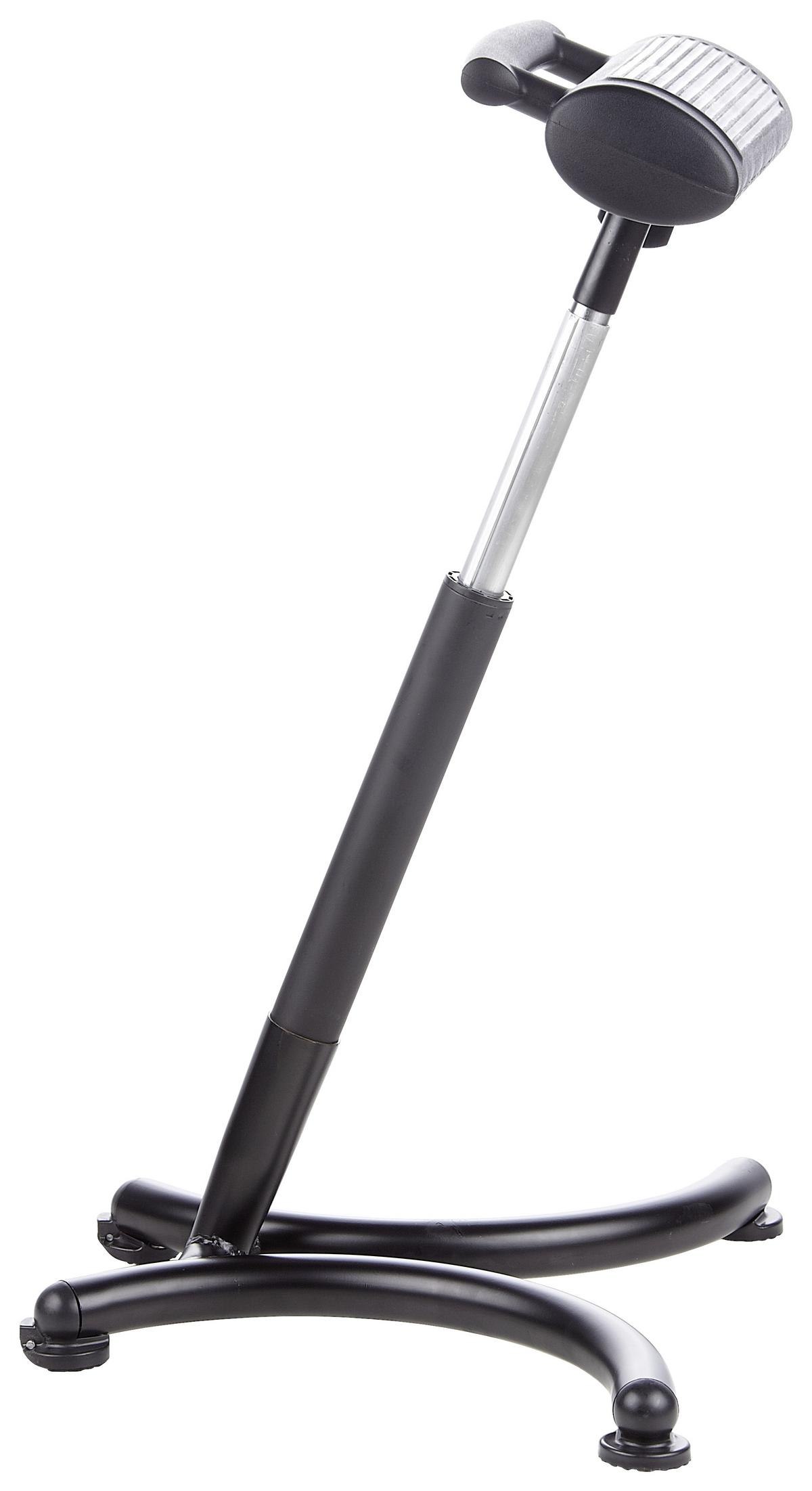 Bürohocker Top Work 30 Höhenverstellbar Schwarz - Schwarz, MODERN, Kunststoff/Metall (59/70/47cm) - MID.YOU