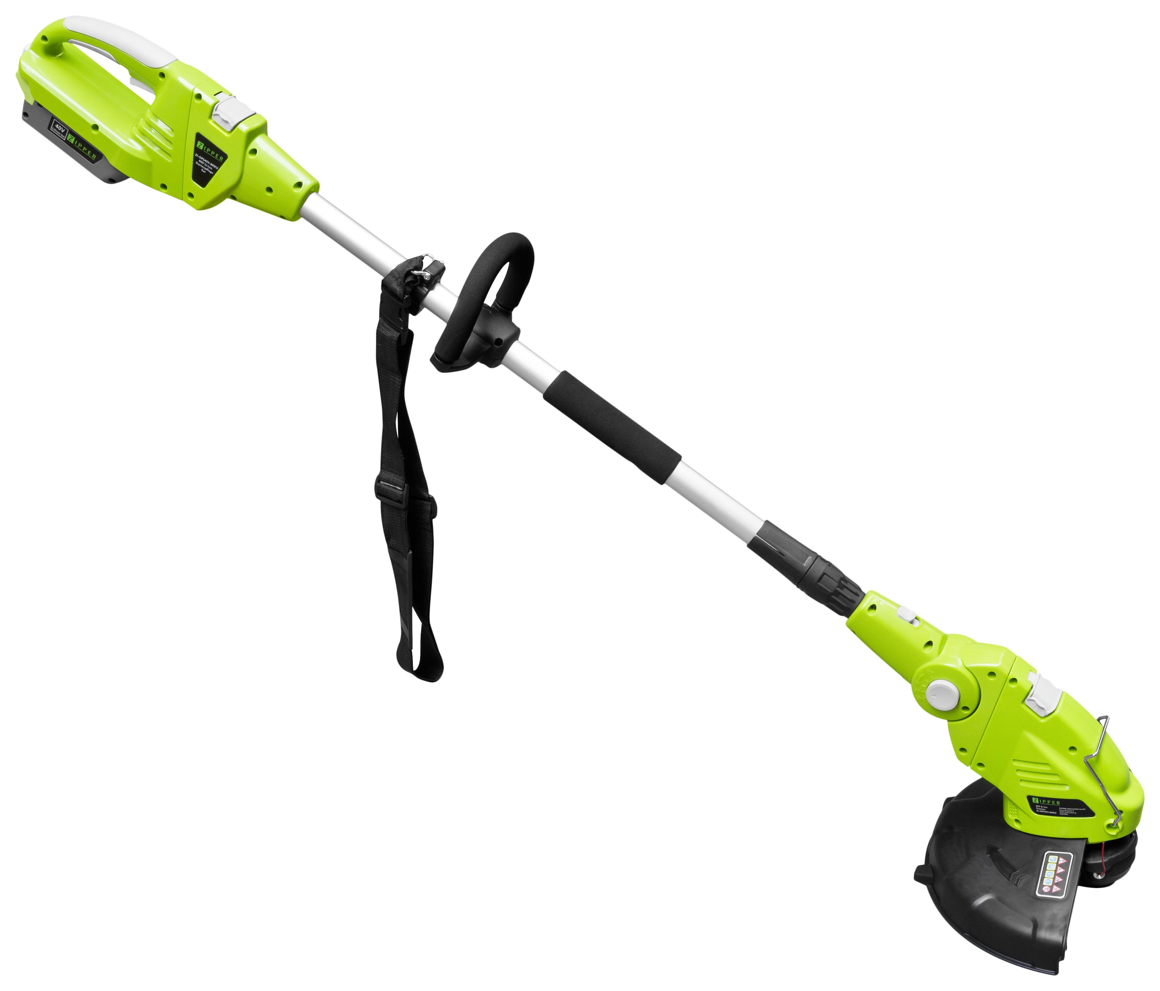 Akku-Motorsense ZI-MOS40V 30,5 cm Schnittbreite 45min Akku - Schwarz/Grün, MODERN, Metall - Zipper
