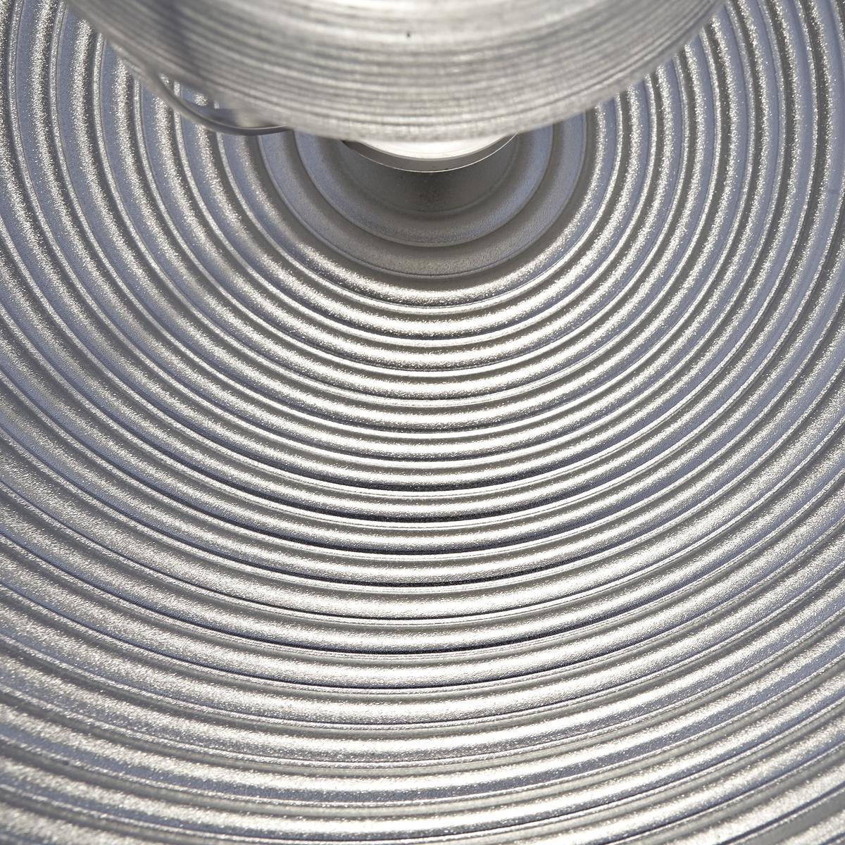 Závesná lampa ISA - chrómová/strieborná, Modern, kov (40/40/130cm) - Bessagi Home