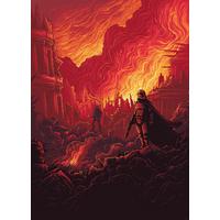 Fototapete Star Wars First Order Purge - Rot/Schwarz, Trend, Textil (200/280cm)