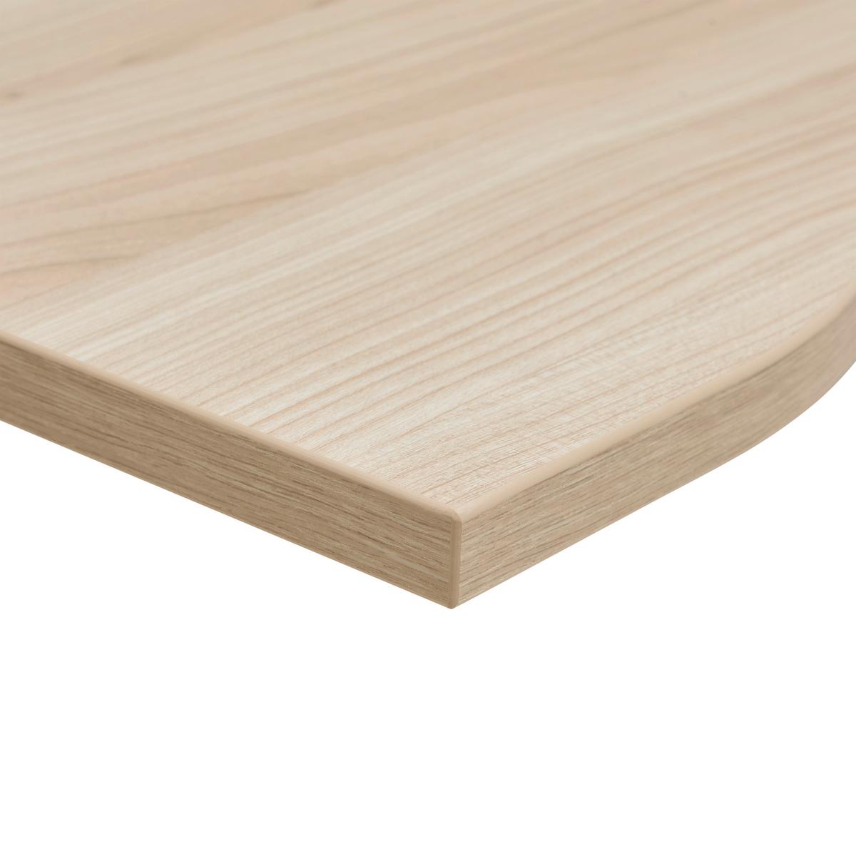 PÍSACÍ STÔL SIENA - farba duba/strieborná, Modern, kompozitné drevo (160/72/77cm) - Mömax